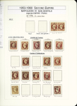 1849-1878, Collection de France très bien présentée