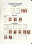 1849-1878, Collection de France très bien présentée