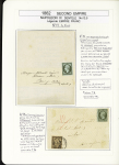 1849-1878, Collection de France très bien présentée
