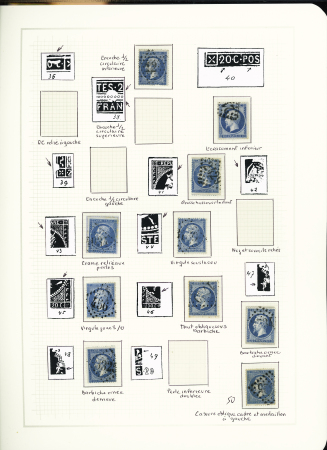 1849-1878, Collection de France très bien présentée