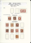 1849-1878, Collection de France très bien présentée