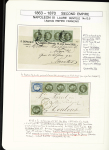 1849-1878, Collection de France très bien présentée