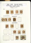 1849-1878, Collection de France très bien présentée