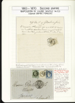 1849-1878, Collection de France très bien présentée
