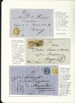 1849-1878, Collection de France très bien présentée
