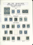 1849-1878, Collection de France très bien présentée