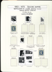 1849-1878, Collection de France très bien présentée