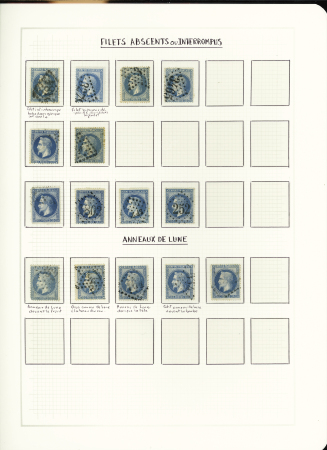 1849-1878, Collection de France très bien présentée