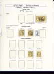 1849-1878, Collection de France très bien présentée