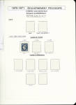 1849-1878, Collection de France très bien présentée