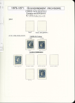 1849-1878, Collection de France très bien présentée