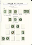 1849-1878, Collection de France très bien présentée