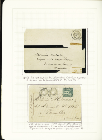 1849-1878, Collection de France très bien présentée