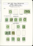 1849-1878, Collection de France très bien présentée