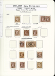1849-1878, Collection de France très bien présentée