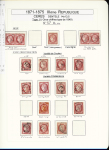 1849-1878, Collection de France très bien présentée