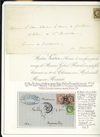 1849-1878, Collection de France très bien présentée