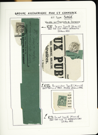 1849-1878, Collection de France très bien présentée