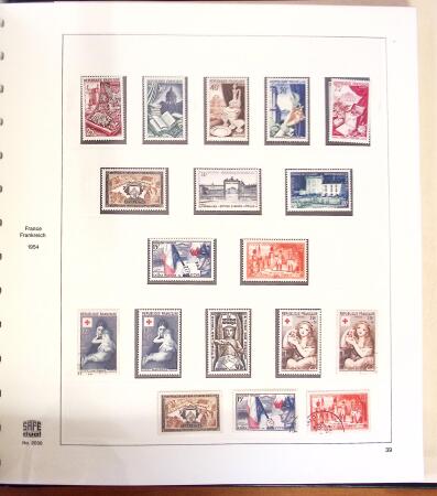 1841-1994, Collection de timbres neufs anglais, un