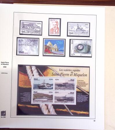 1841-1994, Collection de timbres neufs anglais, un