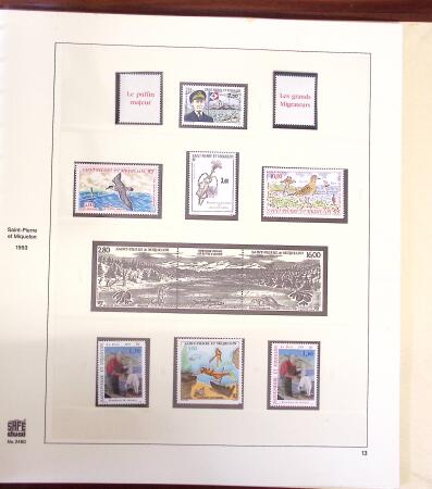 1841-1994, Collection de timbres neufs anglais, un