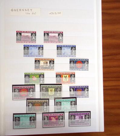 1841-1994, Collection de timbres neufs anglais, un