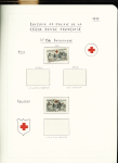 1914-2000, Collection Croix-Rouge en 3 classeurs, ave