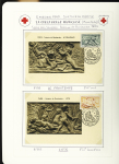 1914-2000, Collection Croix-Rouge en 3 classeurs, ave