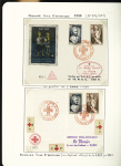 1914-2000, Collection Croix-Rouge en 3 classeurs, ave