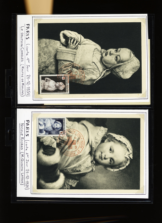 1914-2000, Collection Croix-Rouge en 3 classeurs, ave