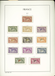 1900-1959, Collection de France en 3 classeurs, avec