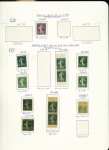 1900-1959, Collection de France en 3 classeurs, avec
