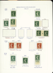1900-1959, Collection de France en 3 classeurs, avec