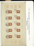 1900-1959, Collection de France en 3 classeurs, avec