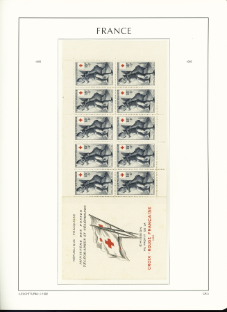 1900-1959, Collection de France en 3 classeurs, avec