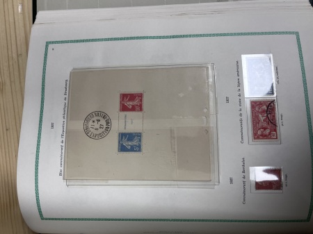 1900-1993, Collection de France obl., à noter n°321,