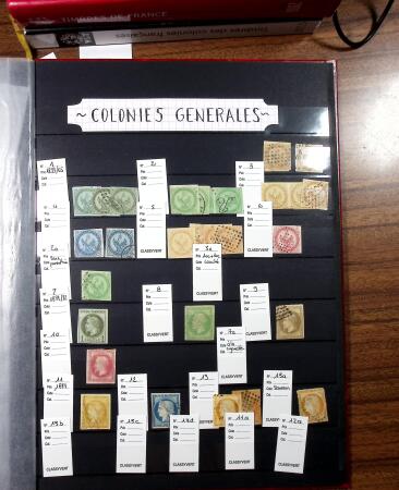 1859-1996, 3 Albums des colonies françaises, émissions