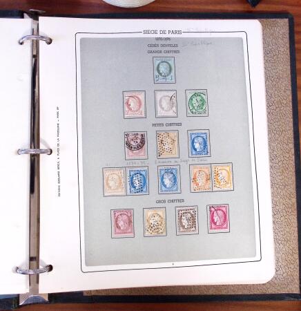 1849-1949, Collection de neufs et d'oblitérés en