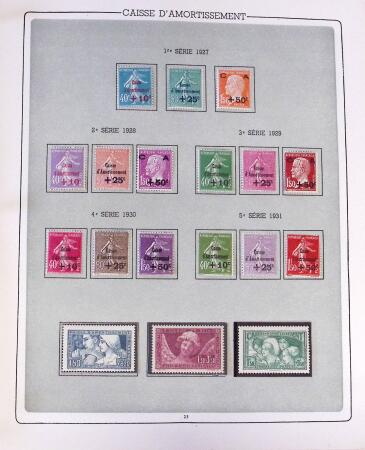 1849-1949, Collection de neufs et d'oblitérés en