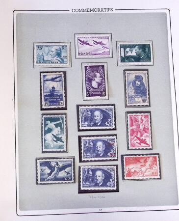 1849-1949, Collection de neufs et d'oblitérés en