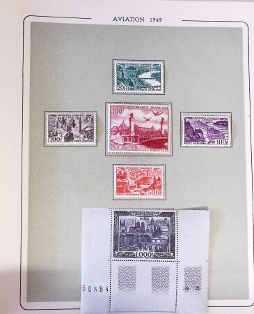 1849-1949, Collection de neufs et d'oblitérés en