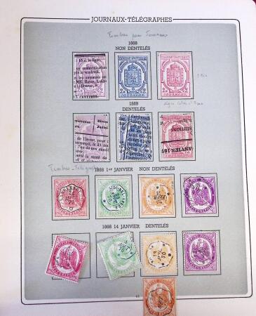 1849-1949, Collection de neufs et d'oblitérés en