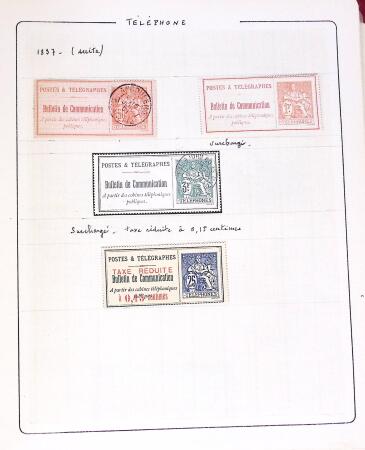 1849-1949, Collection de neufs et d'oblitérés en