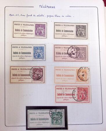 1849-1949, Collection de neufs et d'oblitérés en