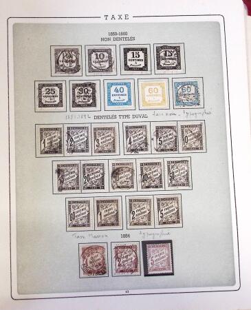1849-1949, Collection de neufs et d'oblitérés en