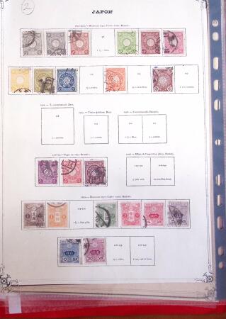 1870-1975, Interesting assembly incl. a JAPAN collection