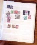 1880-1940, Lot de colonies en deux classeurs, deux chemises