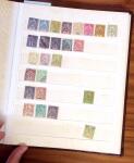 1880-1940, Lot de colonies en deux classeurs, deux chemises
