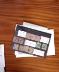 1880-1940, Lot de colonies en deux classeurs, deux chemises