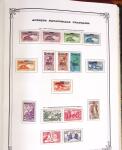 1859-1958, Collection de colonies en deux albums Yvert,